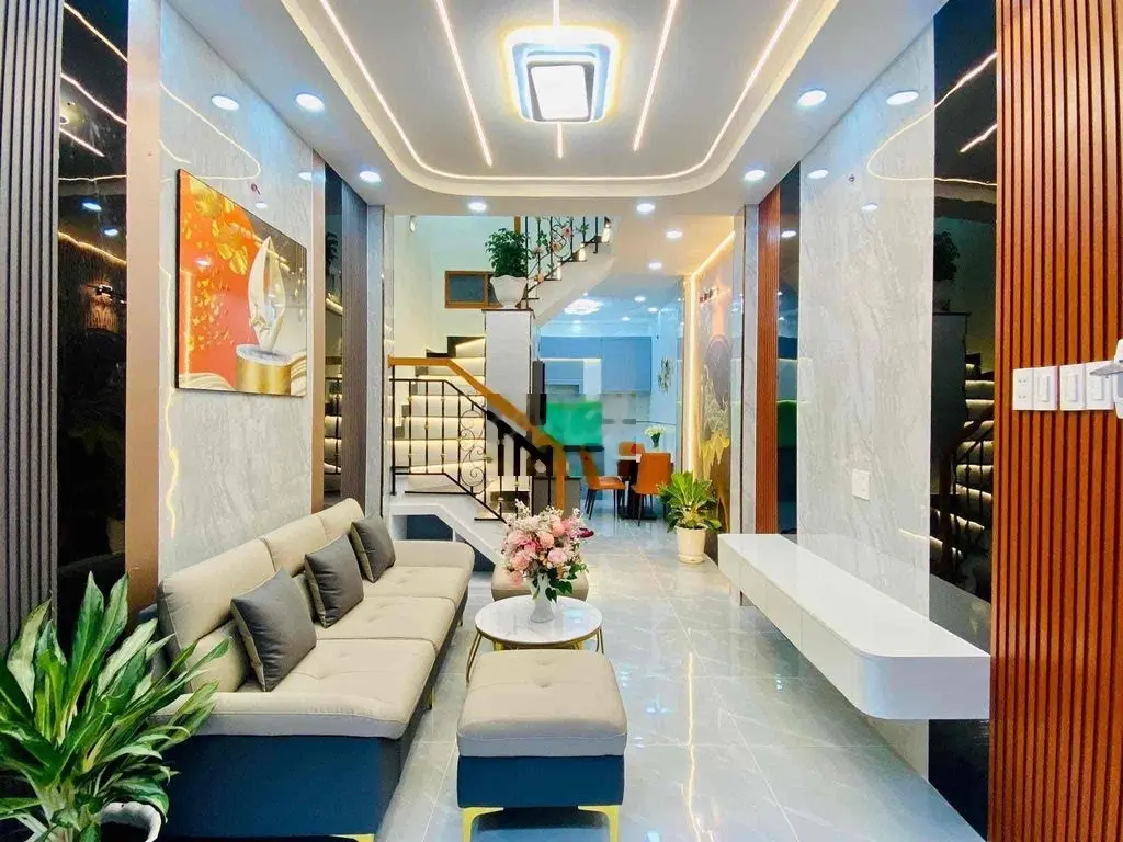 Nhà mới đẹp 1 lầu 2pn 2wc Huỳnh Văn Nghệ P15 Tân Bình
