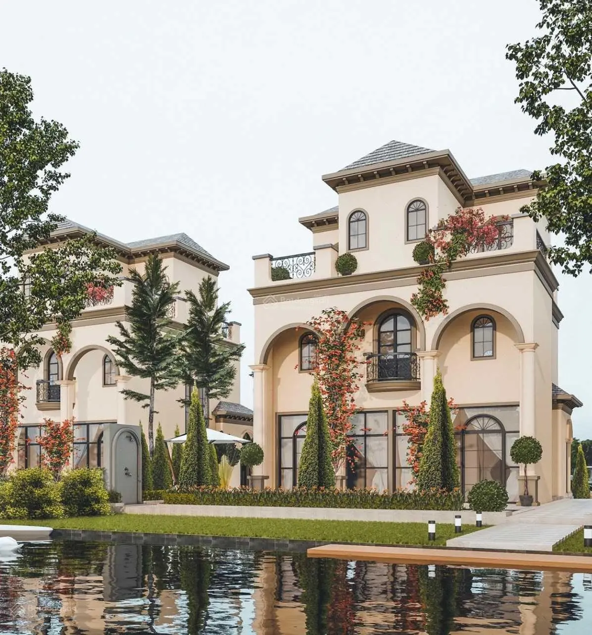 Bán biệt thự đơn lập, song lập khu Paris - Casa Del Rio Hòa Bình, giá 28tr, 250m-382m