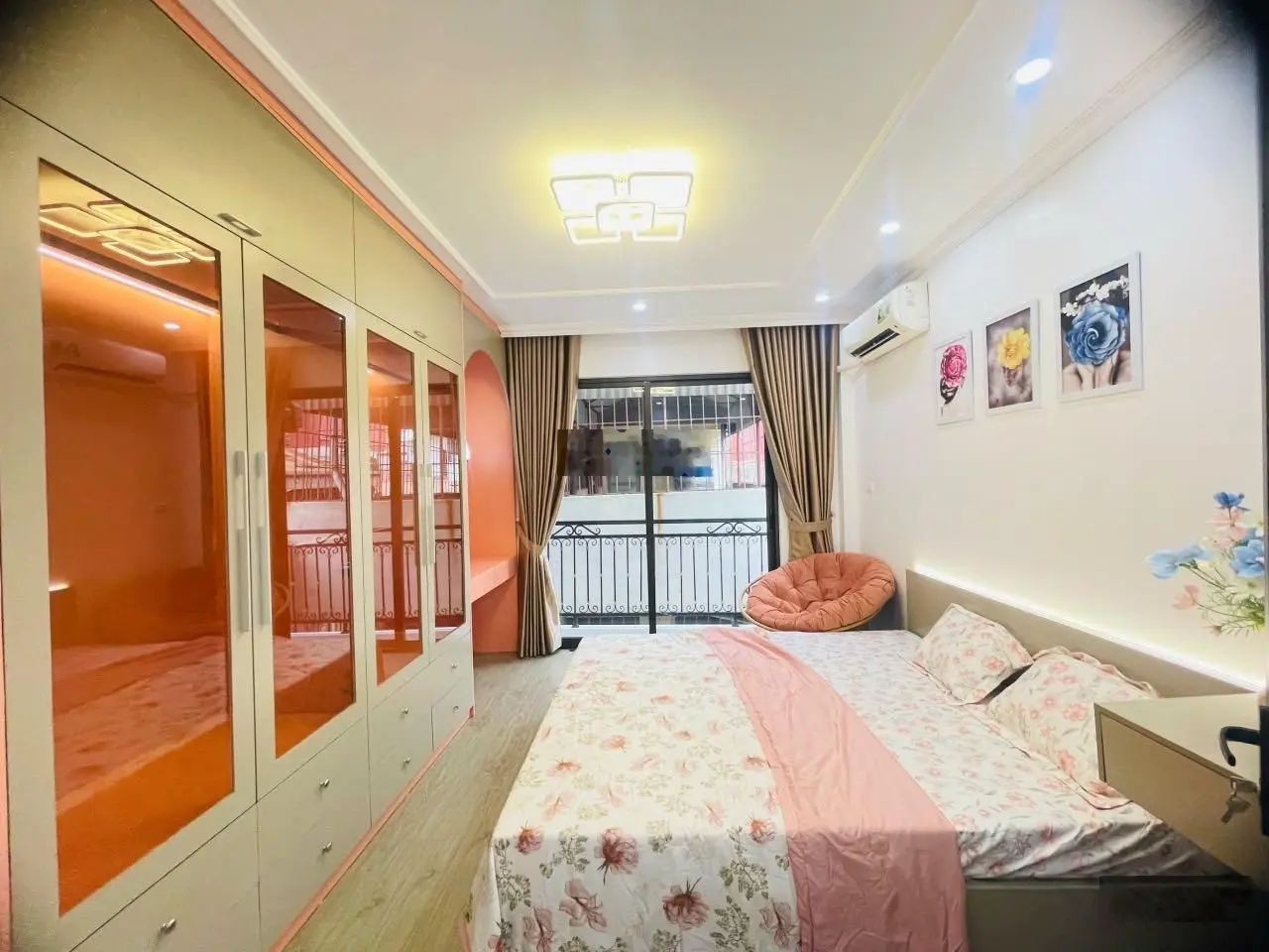 Bán nhà phố Lĩnh Nam, 33m2 x 5 tầng nội thất đầy đủ nhà đẹp về ở ngay 4,95 tỷ, LH 0961 579 ***