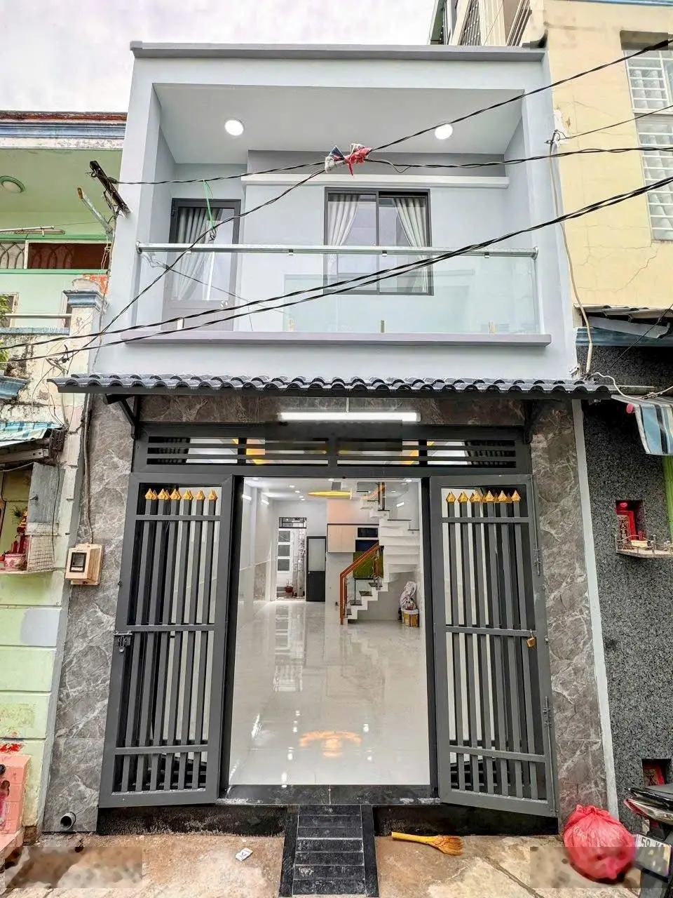 Nhà mới 2 mặt tiền hẻm Trương Phước Phan kế bên Lê Văn Quới 4x12m trệt 1 lầu giá 3,97 tỷ bớt lộc