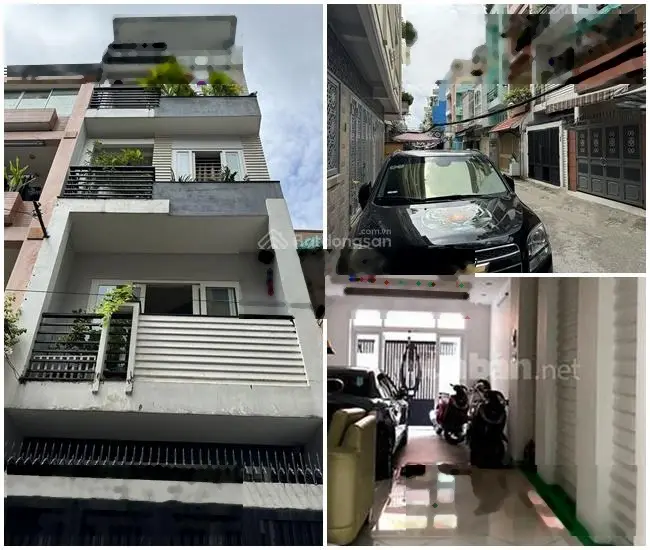 Bán nhà phố 3 lầu(4mx16m=64m2 vuông vức) đường nội bộ 10m khu kinh doanh Nguyễn Thiện Thuật, Quận 3