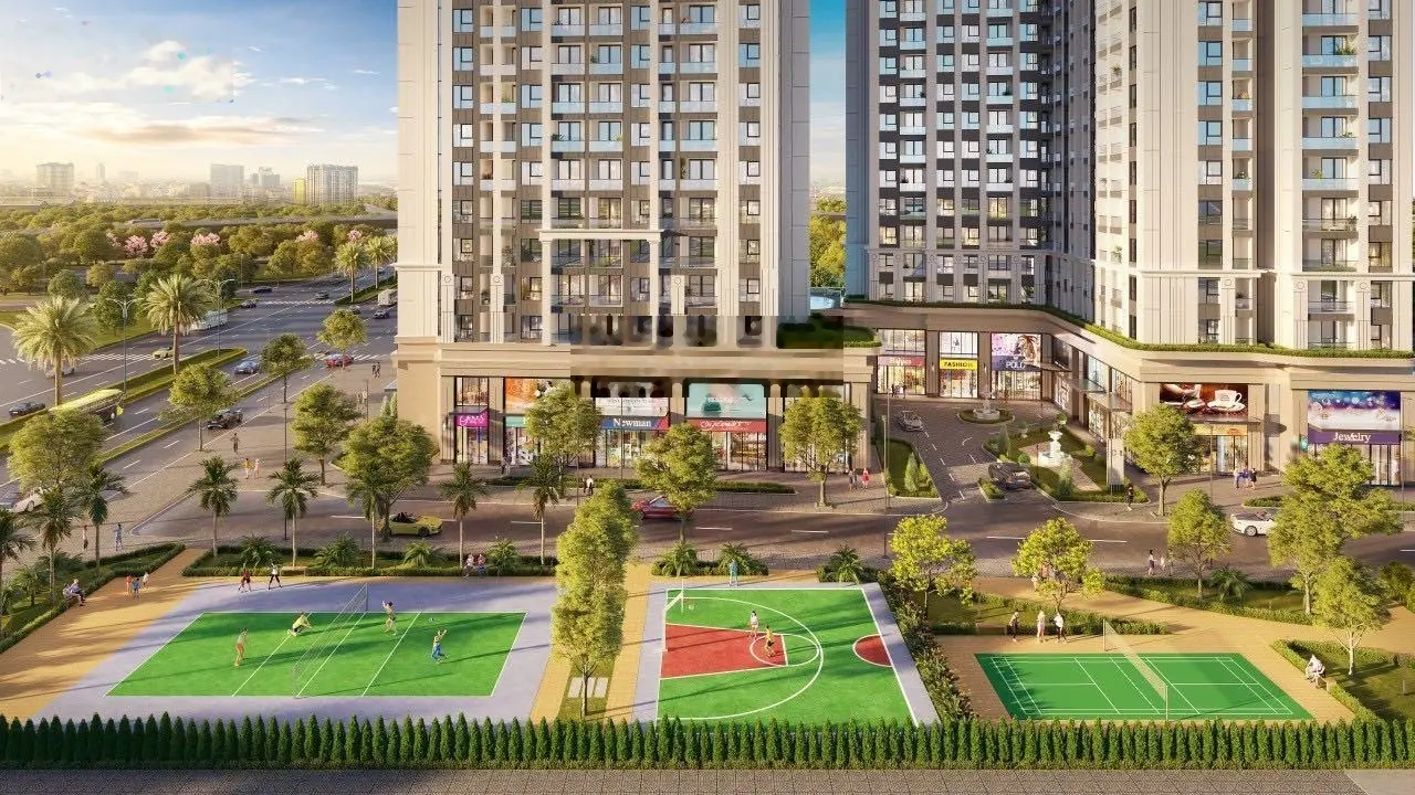 Mua nhà được tặng luôn cả công viên đầy đủ tiện ích