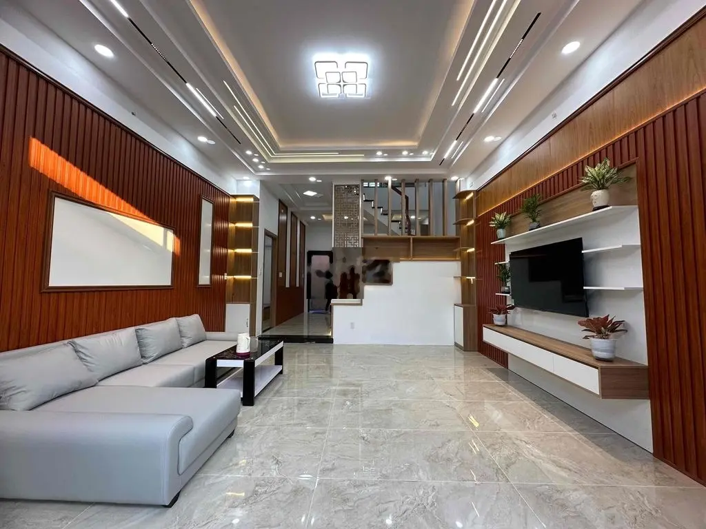 Nhà Mới 82m2, Hẻm Xe Hơi, 2 Tầng. Ngay Chợ Thới Tứ, Trịnh Thị Miếng