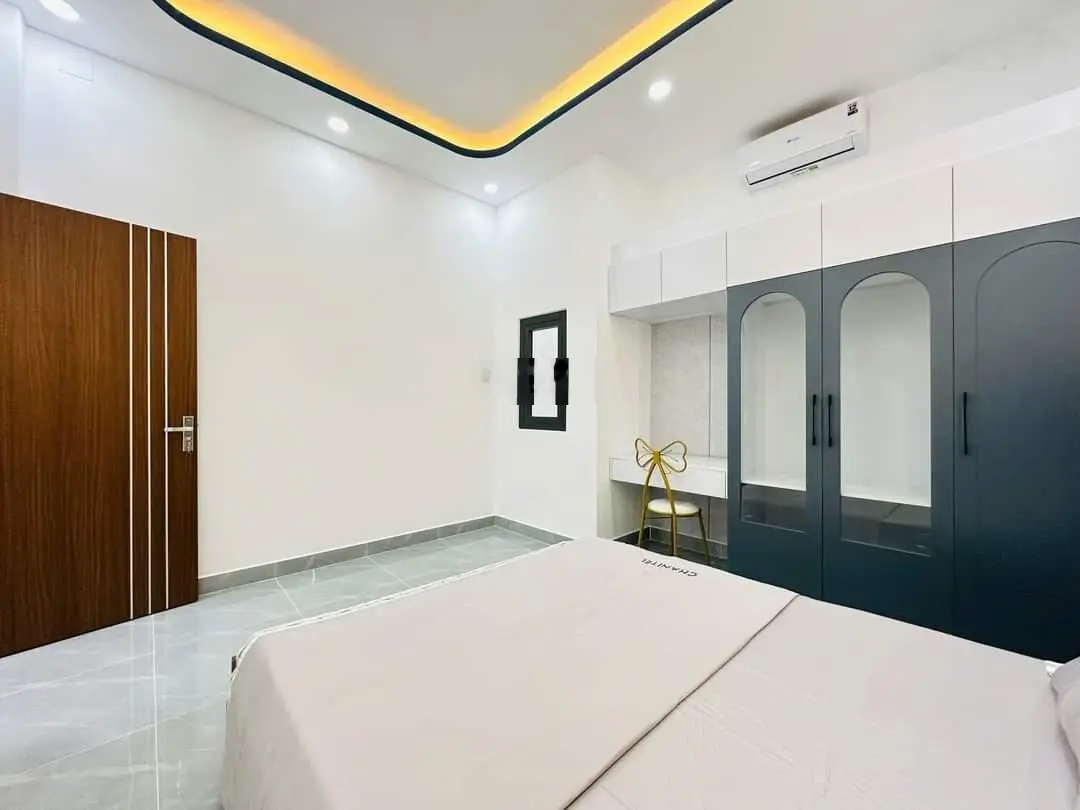 Bán nhà hẻm xe hơi 4x14m, nhà 1 sẹc, thông, 3 tấm nhà mới, đẹp ở ngay