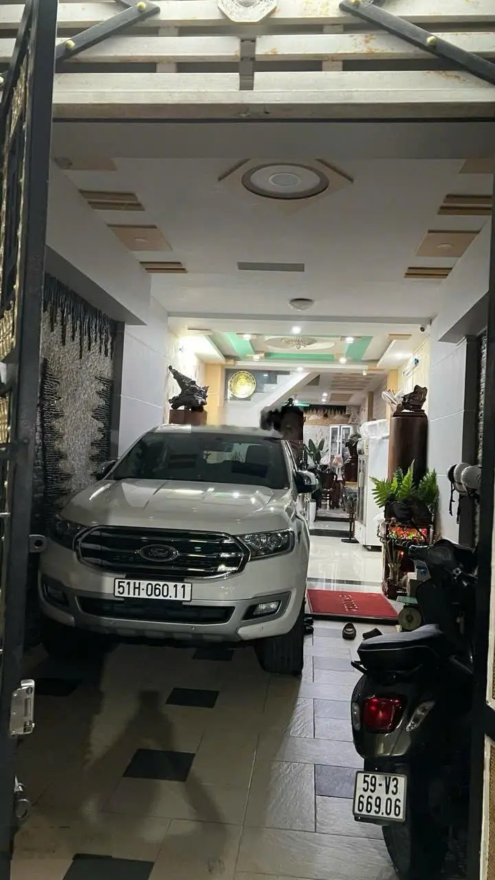 Bán nhà 5 lầu hẻm 8m Lê Văn Thọ gần công viên Làng Hoa chỉ 8.6 tỷ