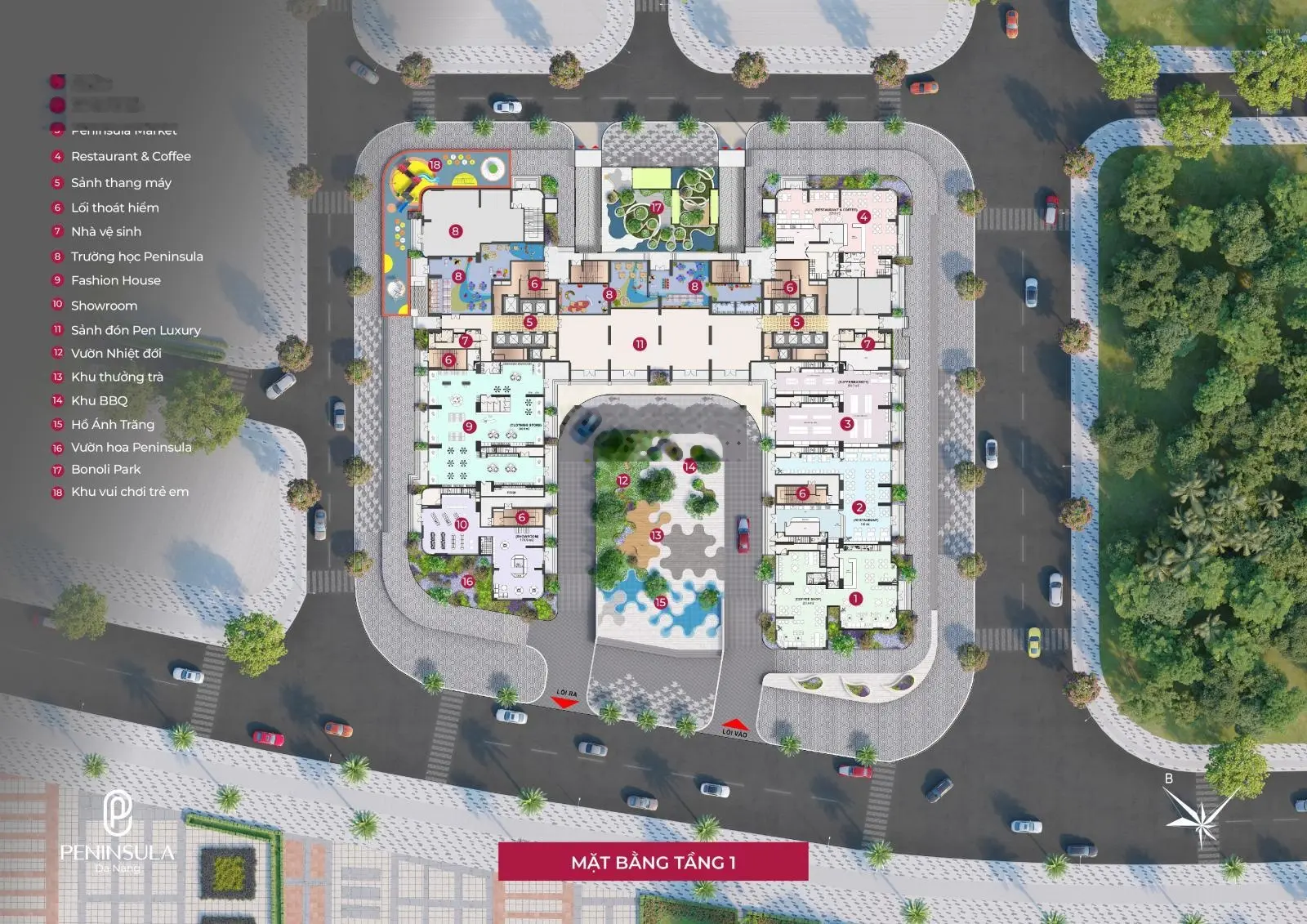 Giỏ hàng cực đẹp căn hộ Peninsula Đà Nẵng, căn 2PN view Sông Hàn, diện tích 73,2m2, hướng Đông Nam