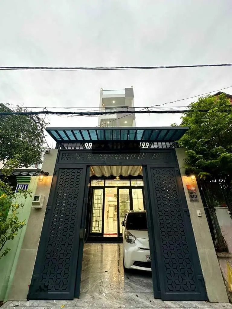 NHÀ 2 MẶT TIỀN HẬU GIANG _CƯ XÁ PHÚ LÂM A_ 5 TẦNG XÂY MỚI _[ 90m2] NGANG 4 x 23_ GIÁ CHỈ 11, x TỶ
