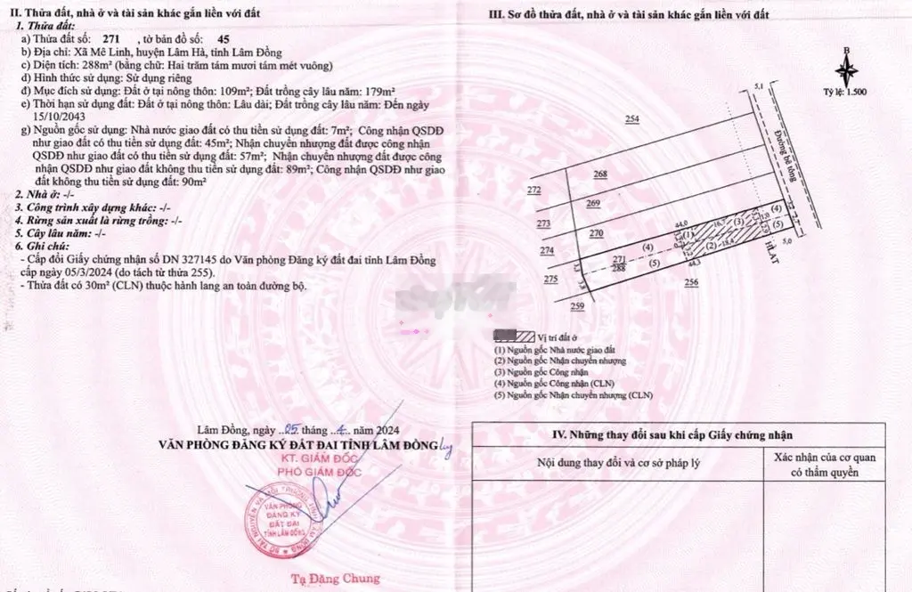 Thanh Lí Lô Đất cuối cùng Mê Linh Quy Hoạch TP Đà Lạt chỉ 860 triệu.