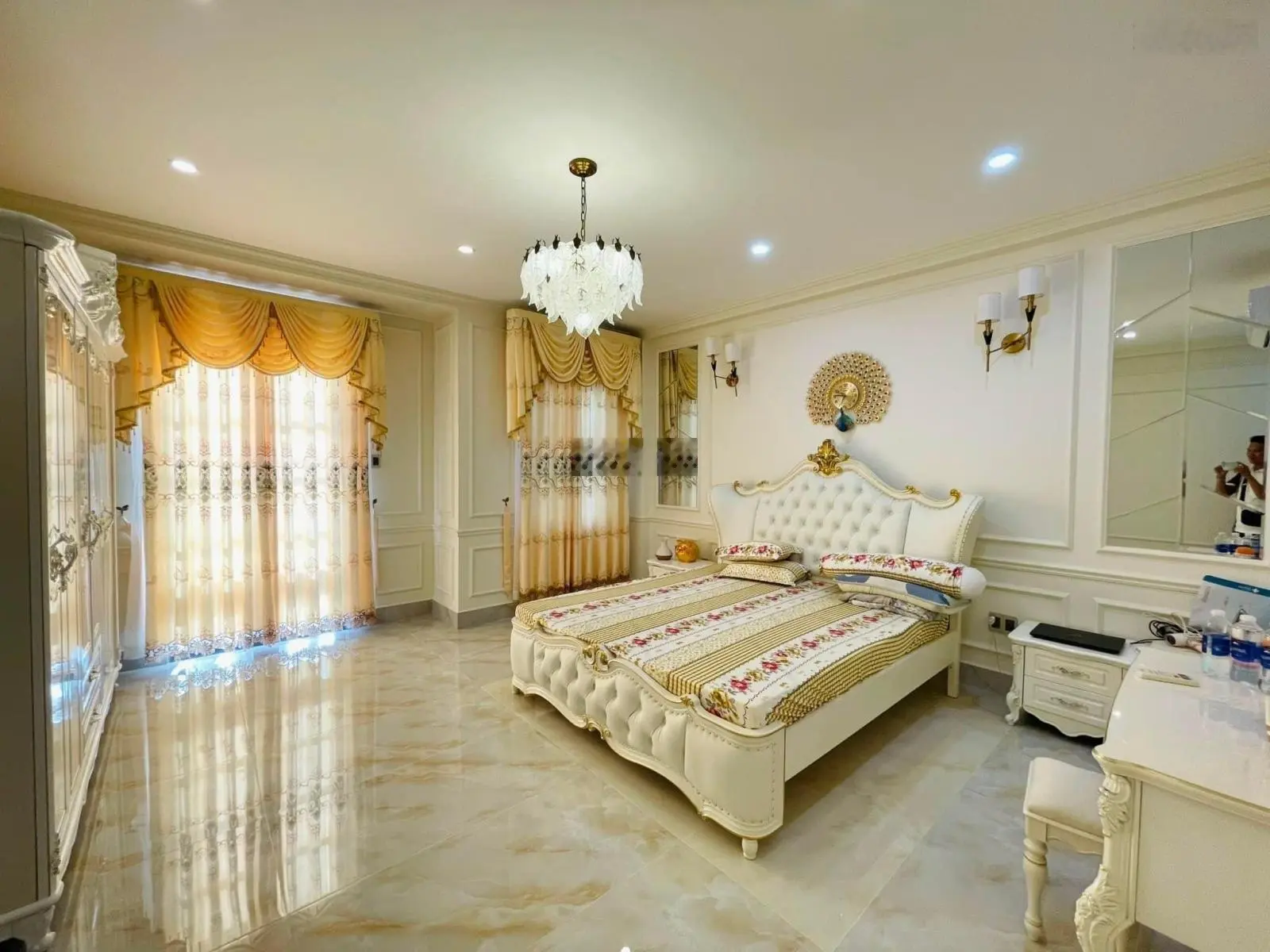 Biệt thự khu Cityland Phường 10 4 tầng 1 hầm 4pn 5wc Gò Vấp