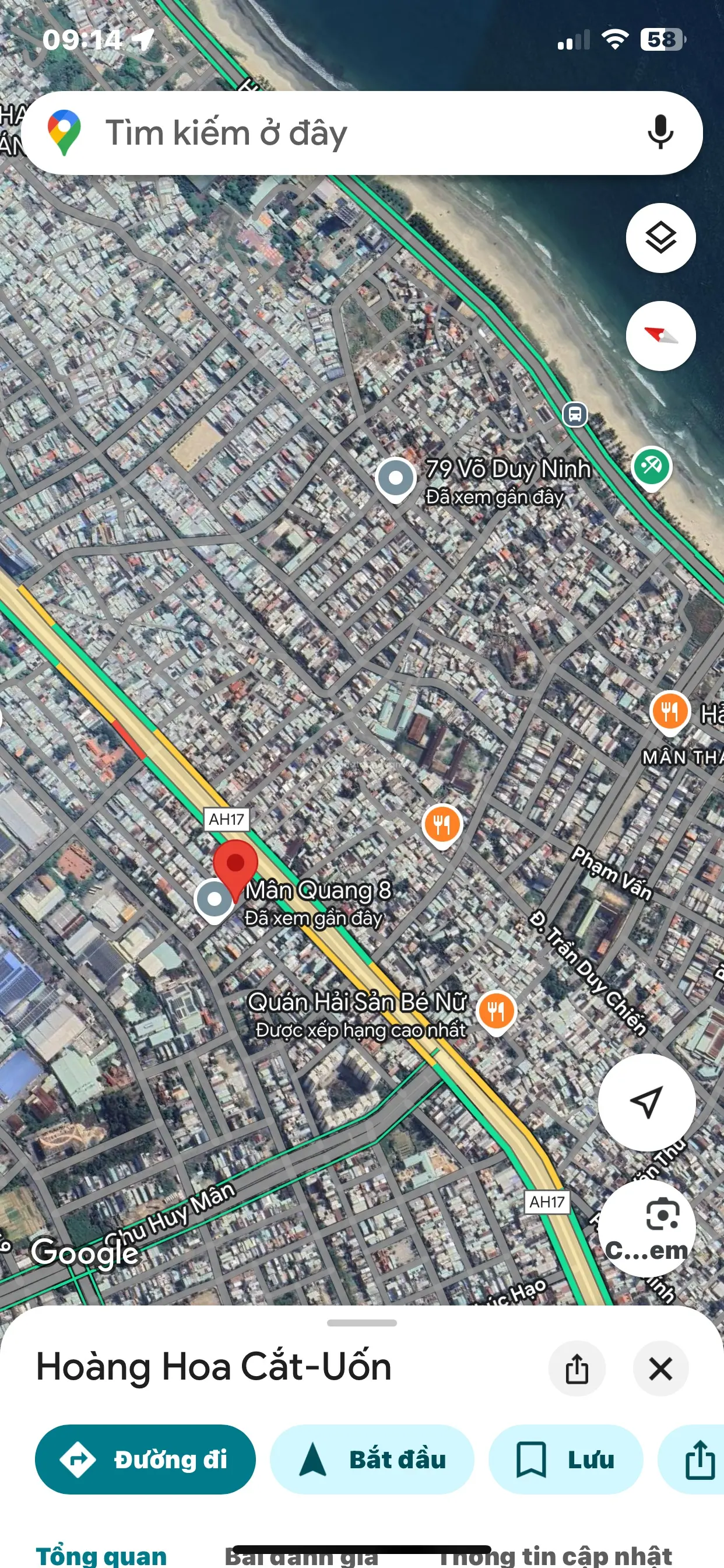 Bán căn góc 2 mặt tiền đường 7m5 Mân Quang 8, sát Ngô Quyền - đang cho thuê 10 tr/tháng - giá rẻ