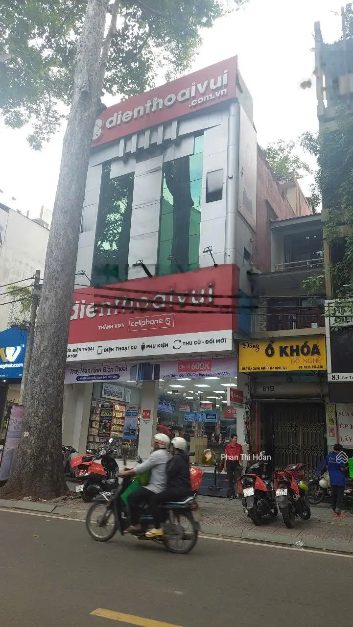 Hàng hiếm Phường Tân Định, Quận 1 - MT Siêu Đẹp 81A Trần Quang Khải - 7,2x18M, 4 Tầng, 90 Tỷ !
