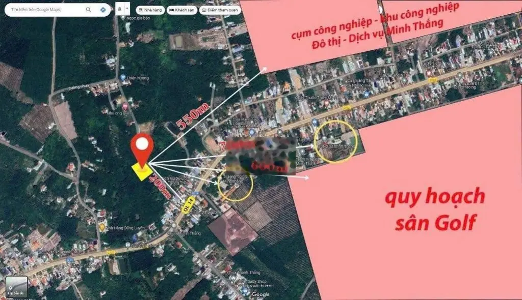 Đành bán 1 lô 235m2 đất thổ cư trả nợ tại TXChơn Thành, giá 300trđ