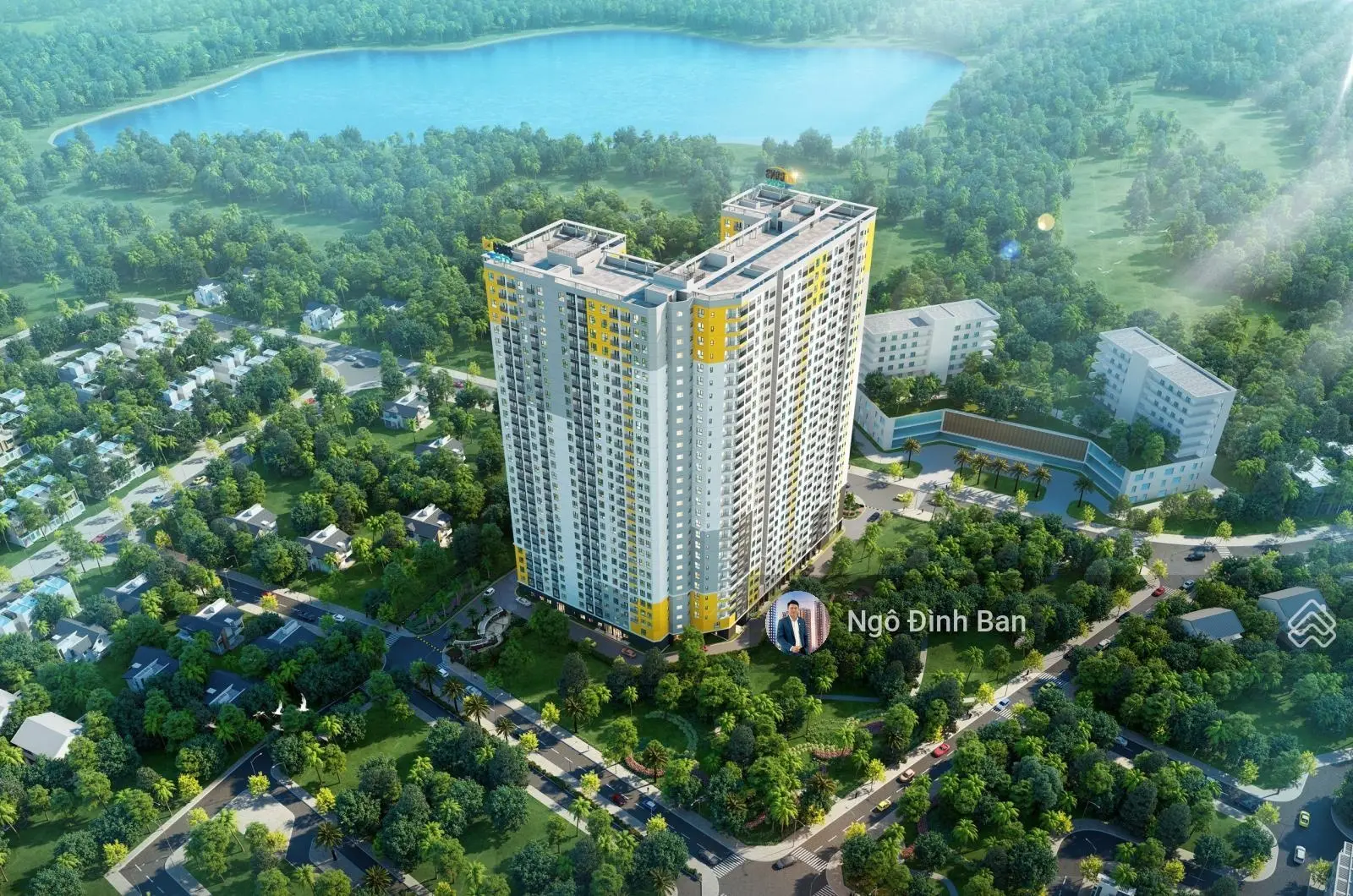 Căn hộ 2PN ngay Làng Đại Học giá chỉ 1.6tỷ/căn, cam kết thuê lại 240 triệu/2năm