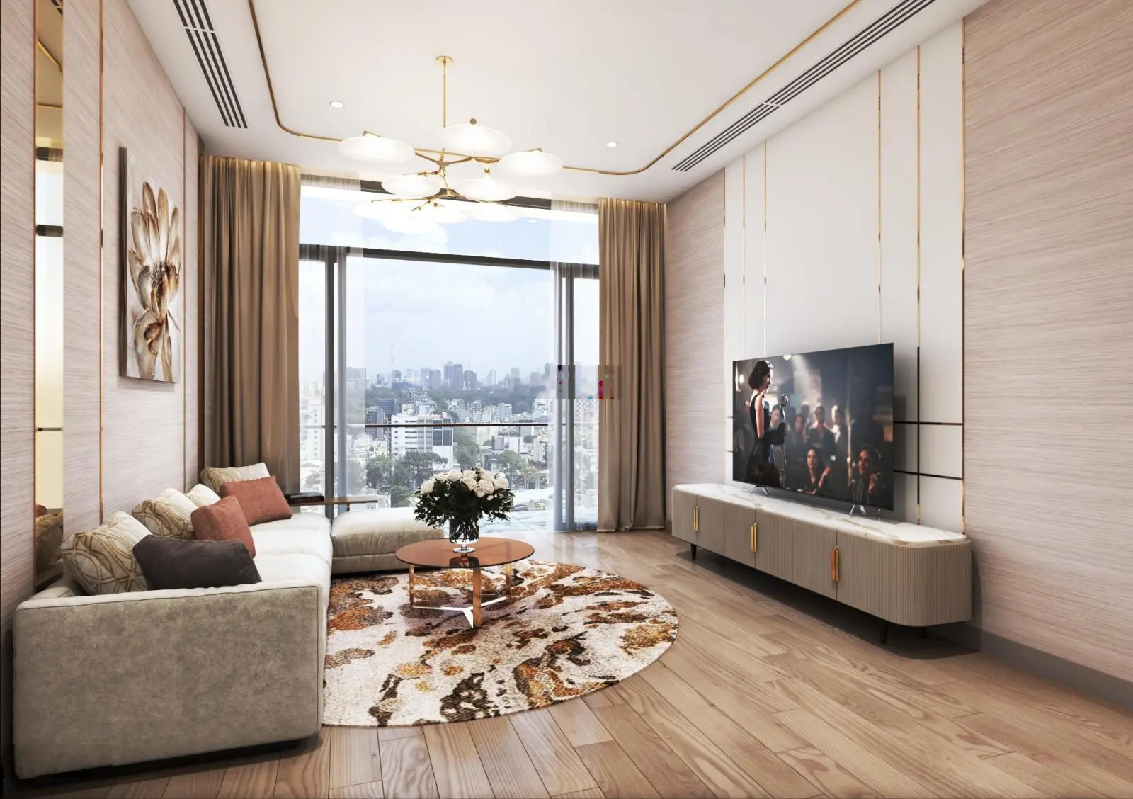 Căn 3PN view trực diện hồ Thành Công nhà ở ngay chìa khóa trao tay tại Diamond Park 16 Láng Hạ