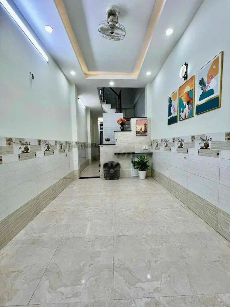 Bán nhà hẻm 2 MT hẻm Hưng Phú P9 Q8 ( Sau căn MT ) - DT : 2,7m x 11m (