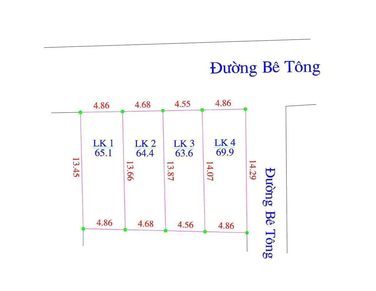 2h chiều nay e mở bán 4 lô đồng tâm đẹp ko tì vết