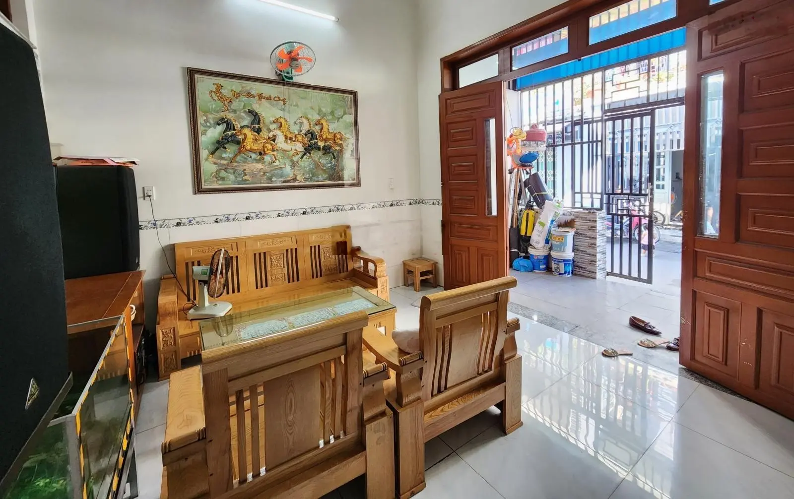 2 tỷ 5 bán nhà 1 trệt 1 lầu gần đường Thuận An Hòa 30m, Phường An Phú, Thuận An