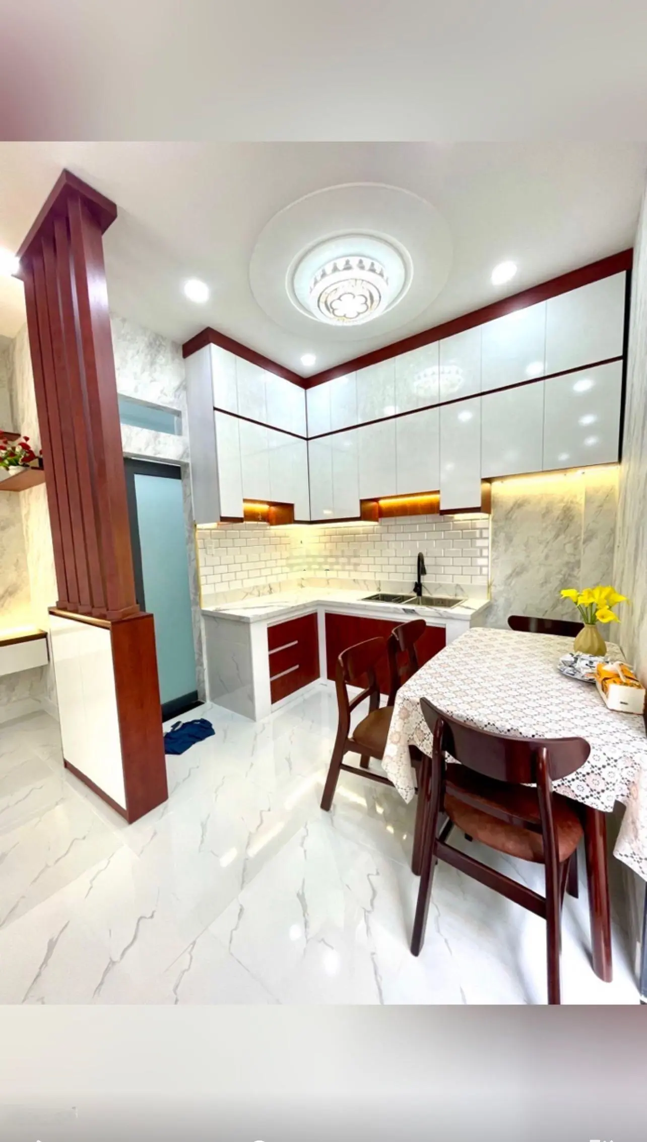 Nhà cực đẹp hẻm xe hơi - rẻ nhất quang trung gò vấp tặng full nội thất giá chỉ 3,85 còn nói chuyện