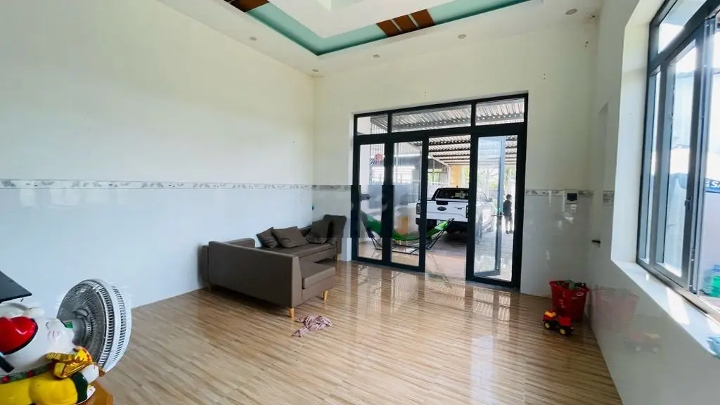 BÁN CĂN NHÀ MẶT TIỀN ĐƯỜNG NGUYỄN HUỆ NGAY QL55 XÃ PHƯỚC LONG THỌ