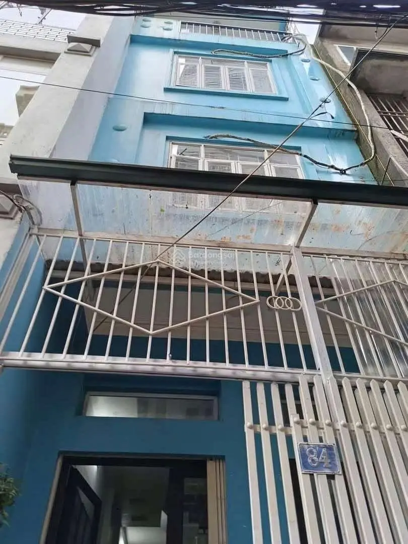 Nhỉnh 5tỷ TT Hoàng Mai 42m2 5 tầng. Ngõ thông 2.5m cách ô tô 20m. Sổ vuông. Đầu tư CCMN