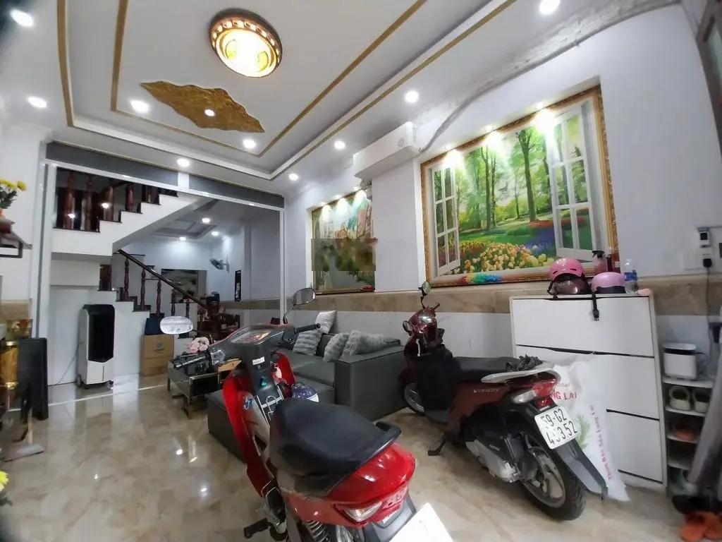 Bán nhà 3 tầng, hẻm xe tải Trần Thị Cờ, Phường Thới An, Quận 12, diện tích 4x15, Giá 4,7 tỷ