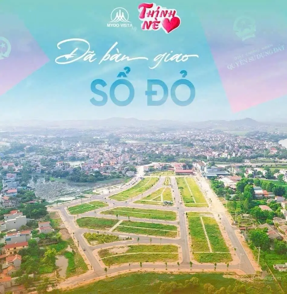 2,4x tỷ - đất nền TP Bắc Giang - giá F0