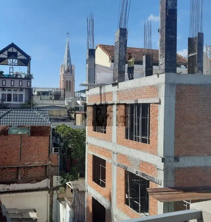 Bán nhà Q1 mới đẹp, Võ Thị Sáu, 2 lầu, Giá 6 tỷ TL
