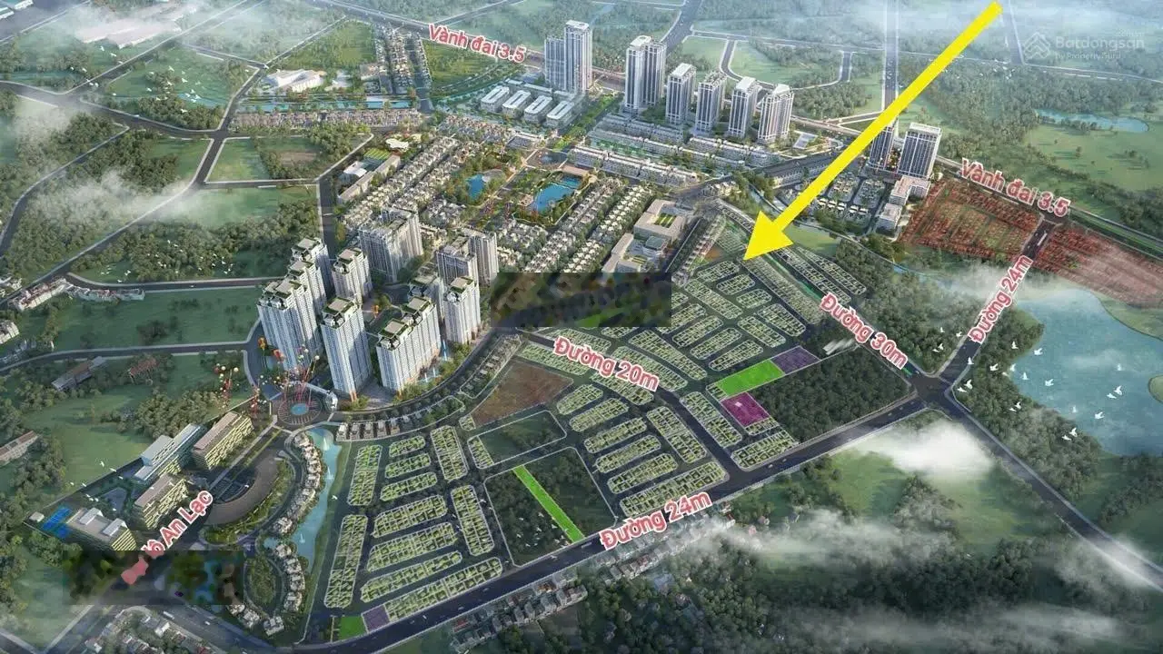 Quỹ hàng mới nhất đất dịch vụ Vân Canh 25.2ha và 4.5ha mặt đường Vành Đai 3.5 vị trí đẹp giá tốt