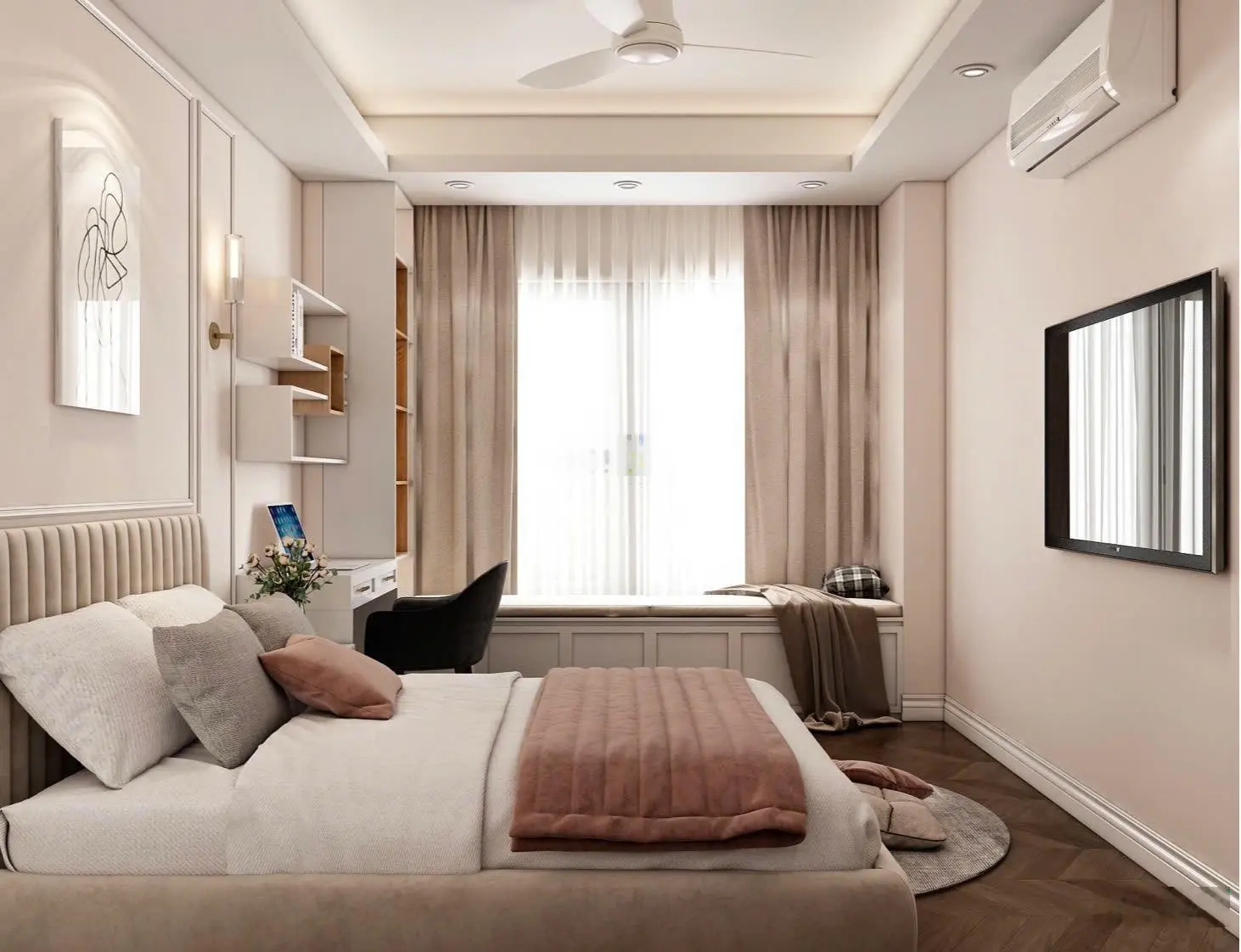 Hàng hiếm penthouse Midtown Phú Mỹ Hưng, view sông, tầng cao đẹp. Đang cho thuê. Full nội thất
