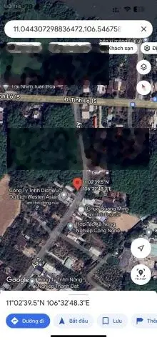 Bán lô đất mặt tiền đường chính Bùi Thị Điệt, dt 163m2, có 38m thổ cư, xã Phạm Văn Cội.