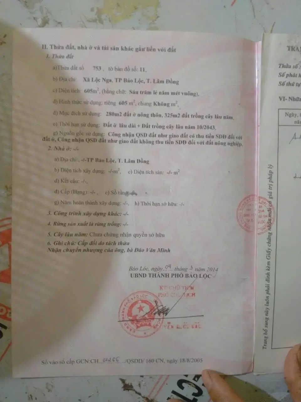 Cần bán đất đẹp tại Bảo Lộc - giá chỉ 3,8 tỷ! Vị trí đắc địa, tiện ích đầy đủ