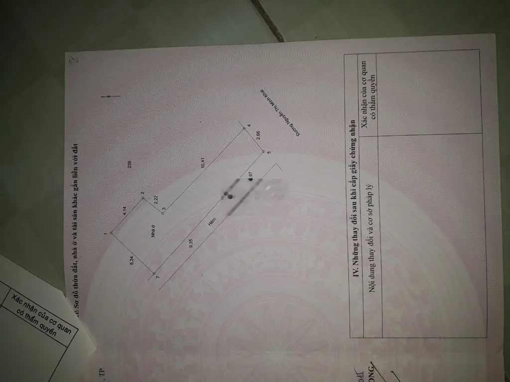Bán nhà mặt tiền 50,9m2. Giá 5 tỷ.