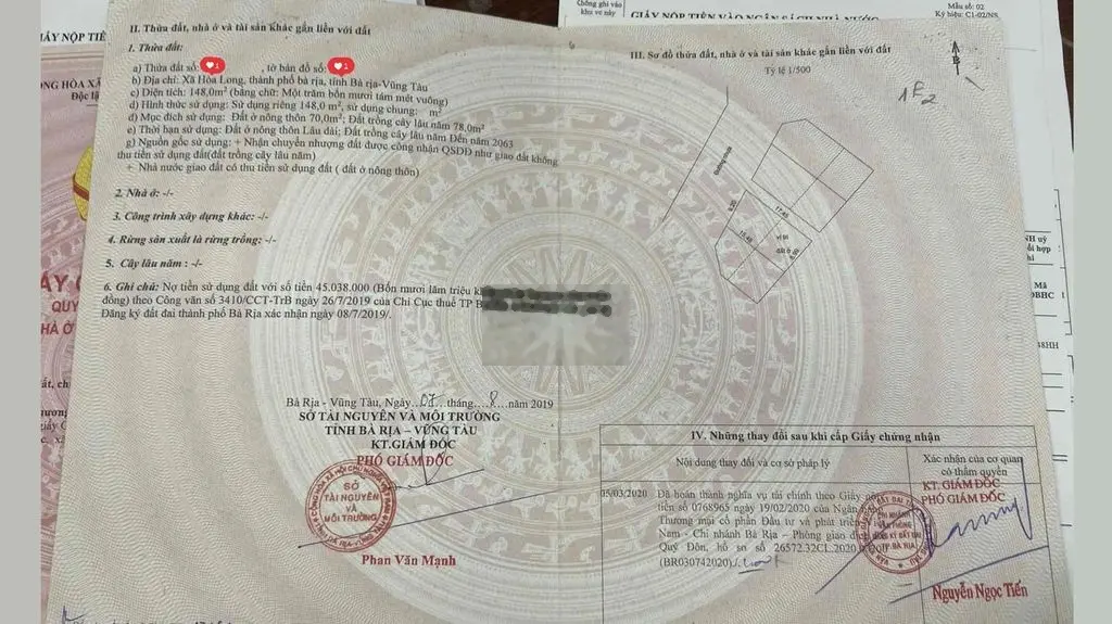 1Tỷ420 Bán lô đất buông sổ, thổ cư ngay chân nút lên xuống Cao Tốc
