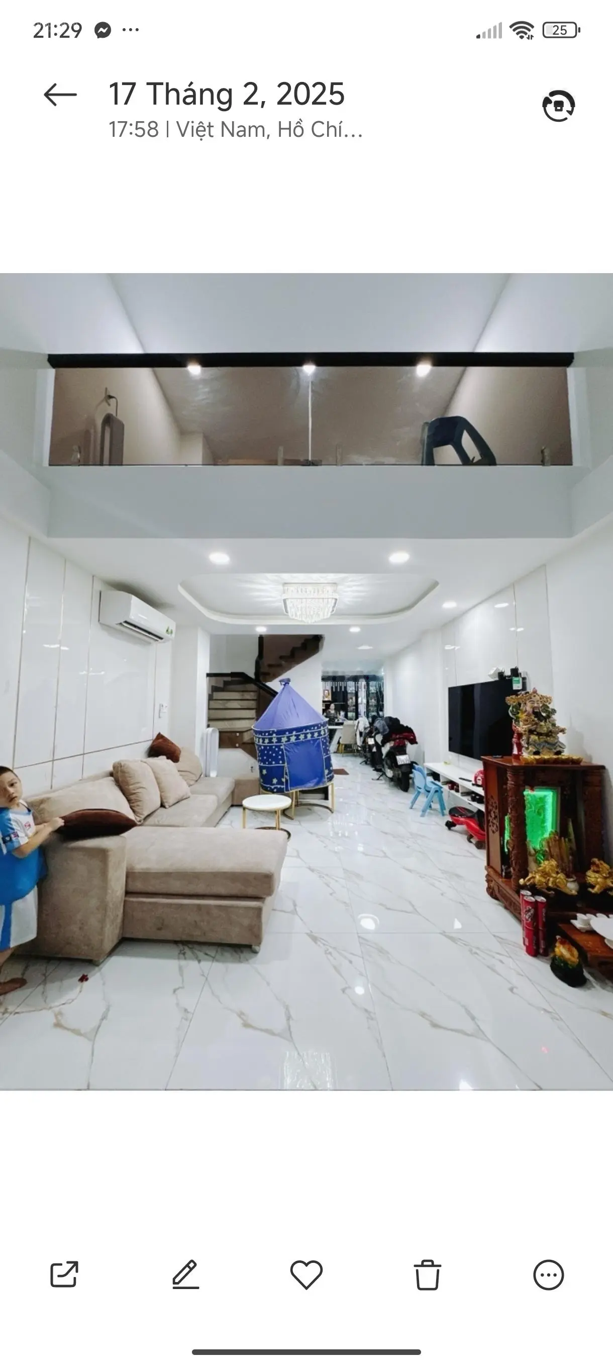 Nhà P4 Q4 SHR 57.6m2 hoàn công đủ 5 tầng BTCT không quy hoạch.hẻm XH 4m . chỉ 7.699 còn TL sâu