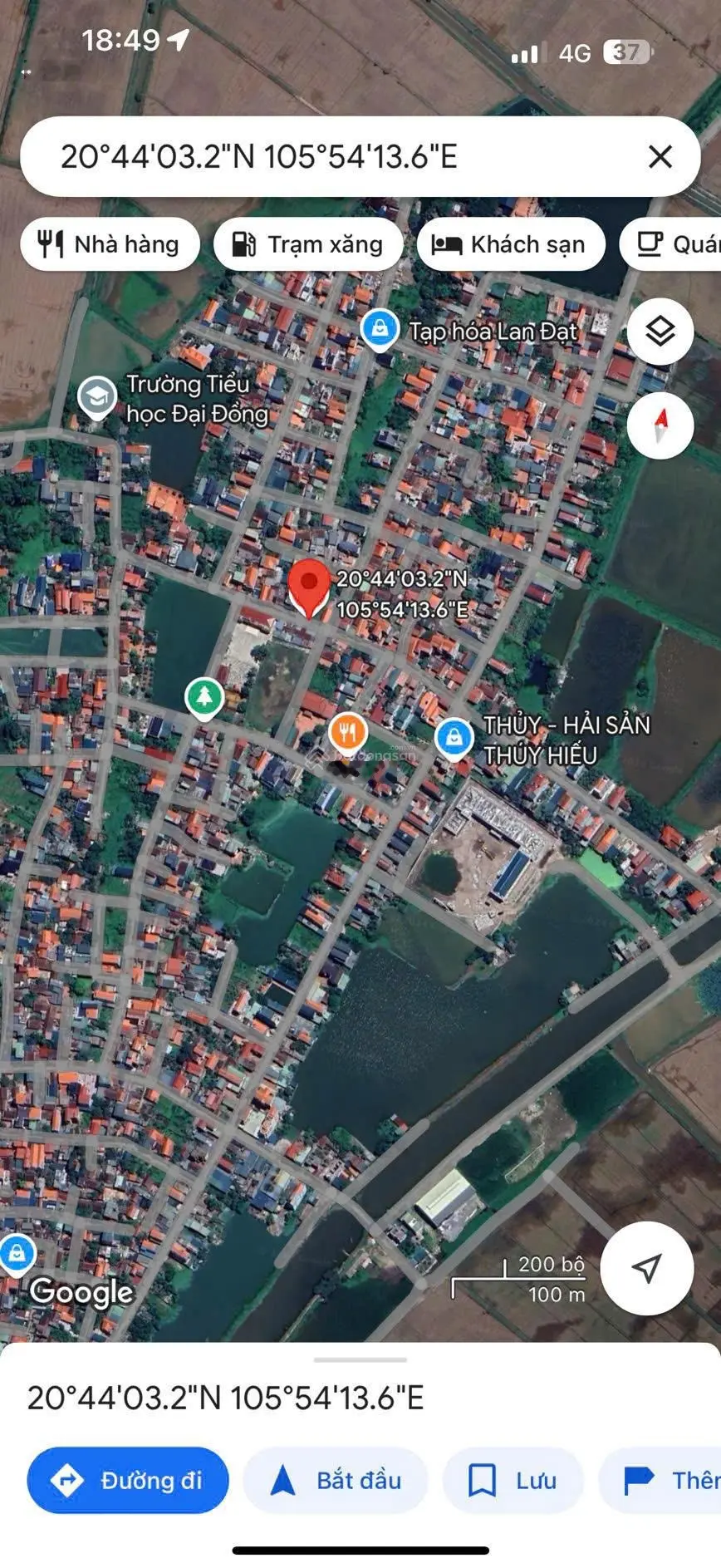 Chính chủ: đất kinh doanh thị trấn phú xuyên