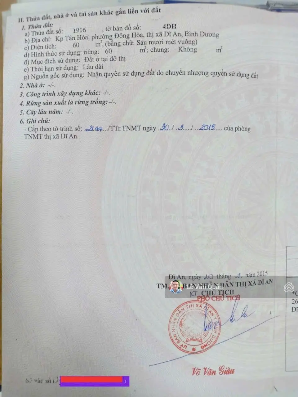 Bán rẻ nhà Đông Hòa Dĩ An, gần Làng Đại Học