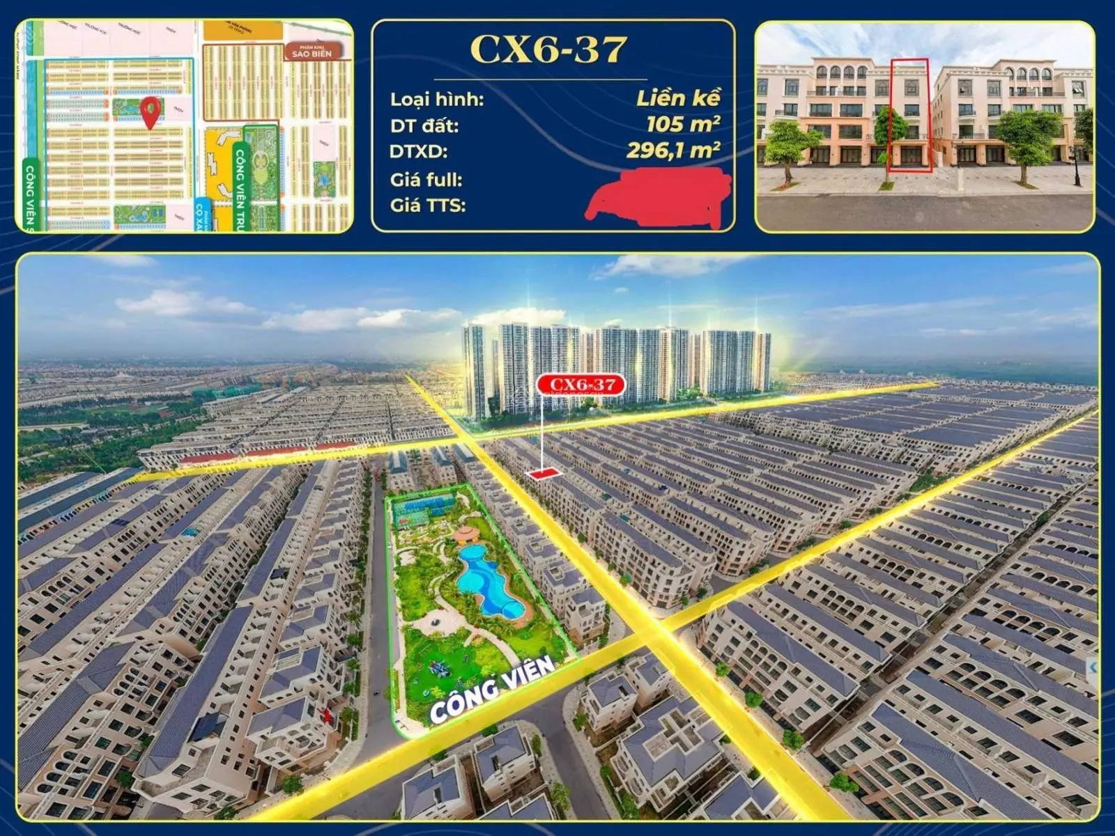 Hot: Xẻ khe Cọ Xanh 105m2, tặng xe VF3 + 2 cây vàng, vay miễn gốc lãi 36th. LH: 0899 789 ***
