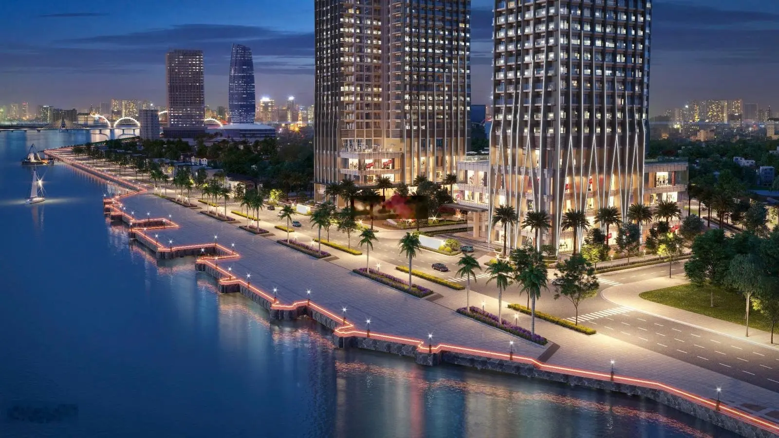 Duy Nhất căn 2PN Sam Towers View Sông - DT 70m2 - Giá gốc CĐT - Ngân hàng hỗ trợ vay 85%