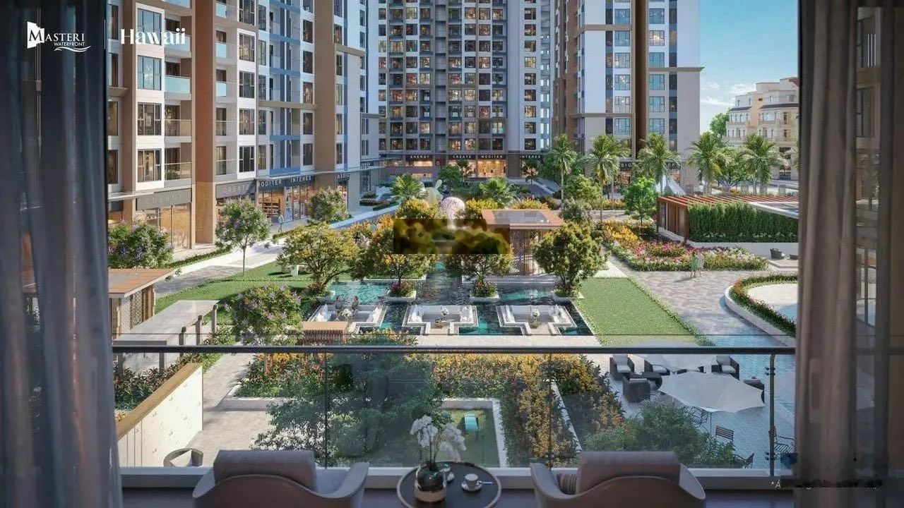 Chính chủ bán căn 1N+ Masteri Waterfront H1.0821 Đông Nam chỉ 920tr nhận nhà