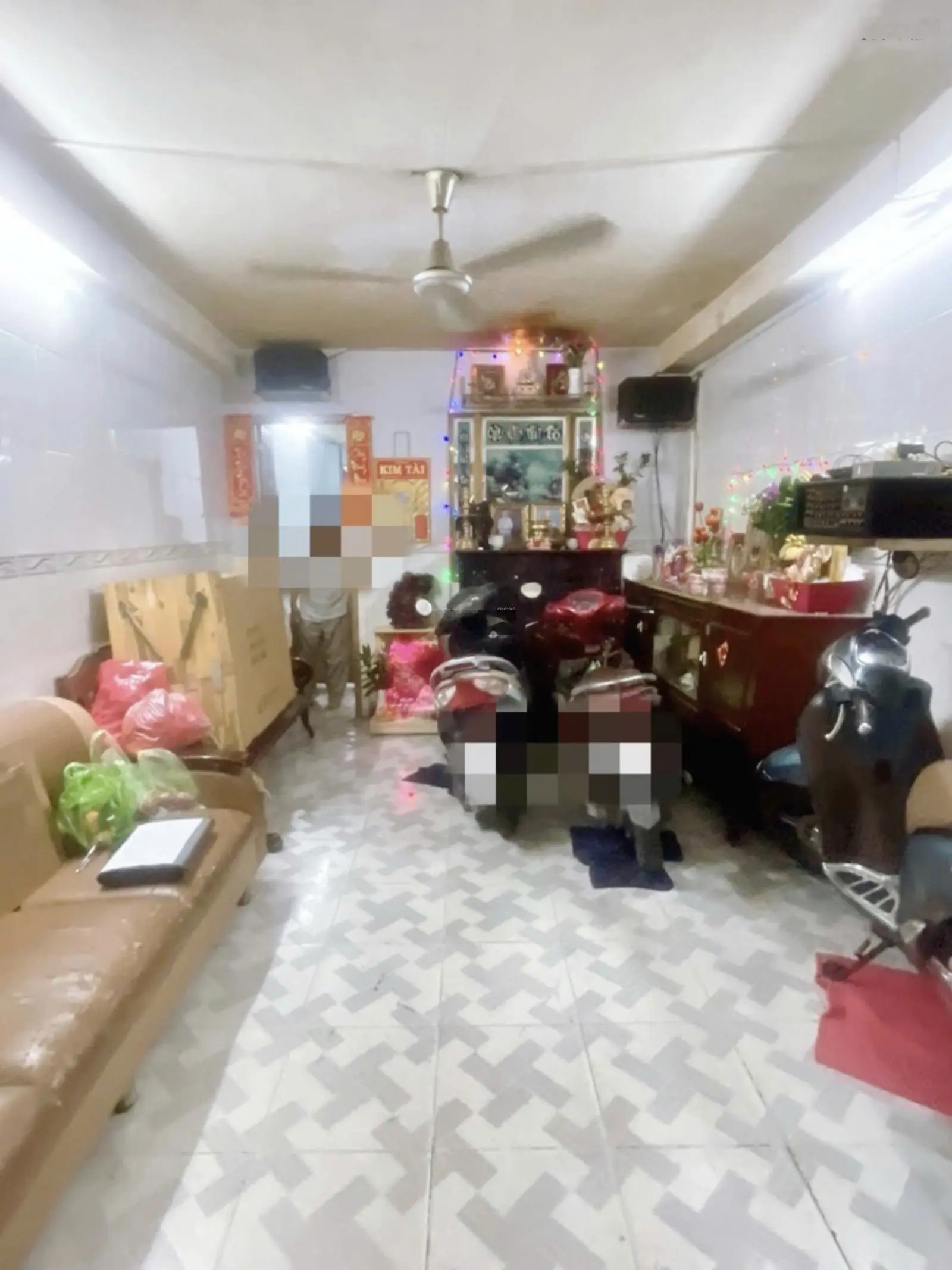 Bán nhà Dương Bá Trạc, 360tr/năm, vừa ở vừa cho thuê, 76m2, 3 tầng, hẻm rộng, 10 phòng + 10WC
