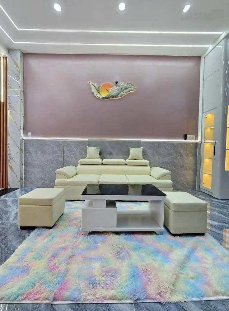 Nhà Sổ Hoàn Công Phường Bình Chuẩn, Tp Thuận An Full Nội Thất.