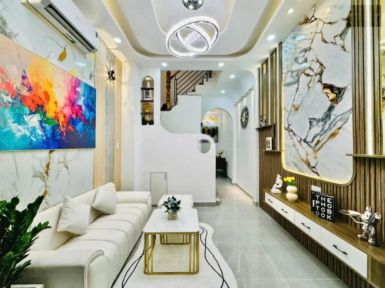 Hạ 300 triệu, nhà 3 tầng đẹp - gần mặt tiền - sân thượng chill - Nơ Trang Long, 3.2m x 11m, 30m2