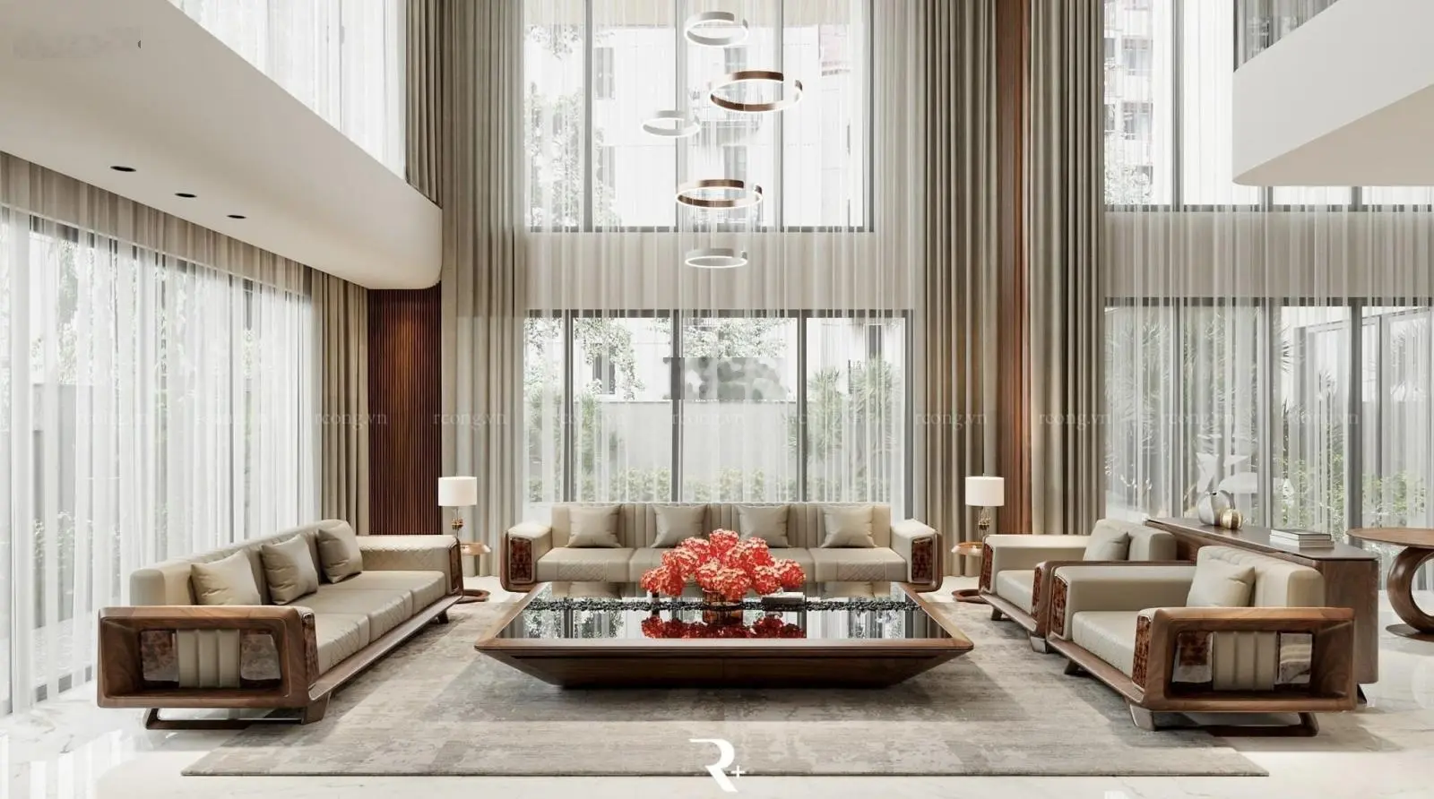 Bán căn 3PN2VS, 105m2, BC Đông Nam, full nội thất, có slot ô tô, sẵn sổ tại chung cư Iris Garden