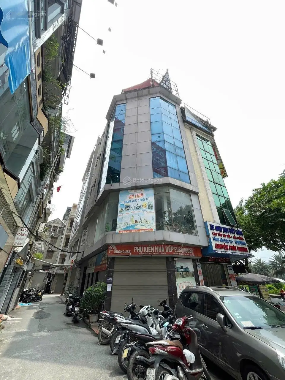 Khuất duy tiến cầu giấy, 5 tầng lô góc, 3 oto tránh, kinh doanh đỉnh cao, 50,6m2, giá 24,6tỷ