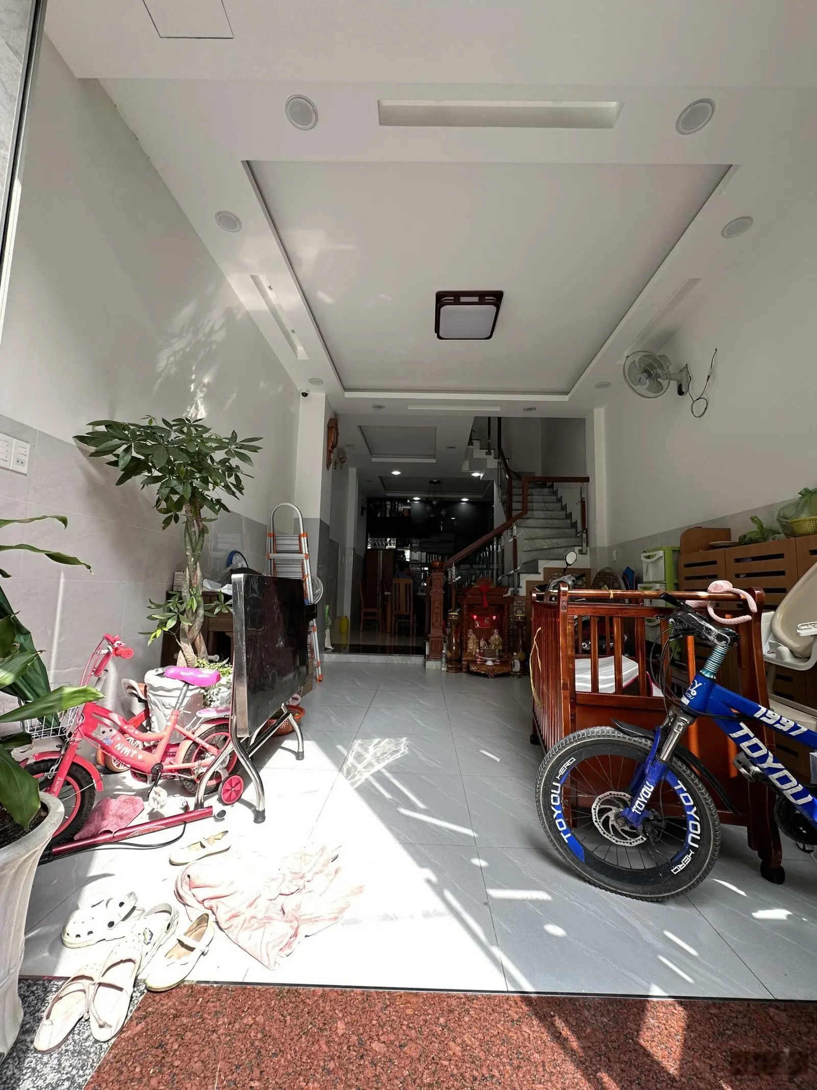 Nhà Sổ Hồng Riêng 1 Trệt 3 Tầng Lầu Sát Bên Ngã Tư Ga, Thạnh Lộc, Q12