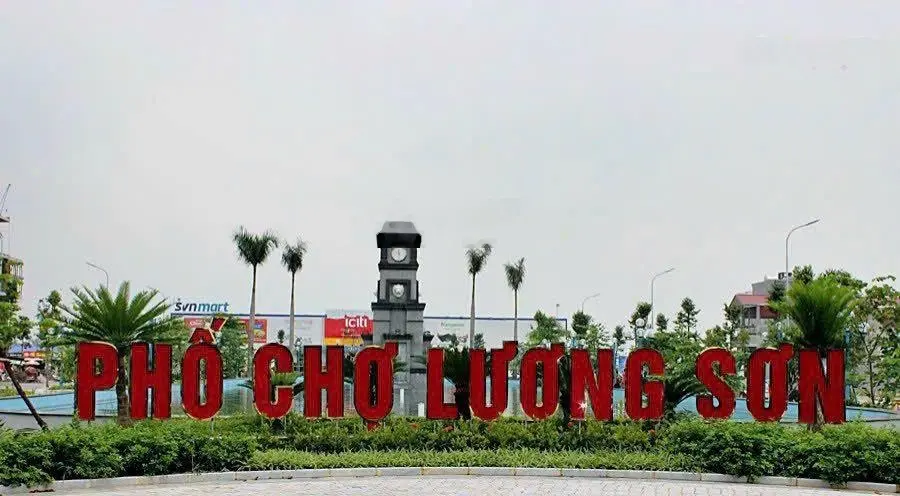 Chuyển nhượng lô đất tại phố chợ Lương Sơn