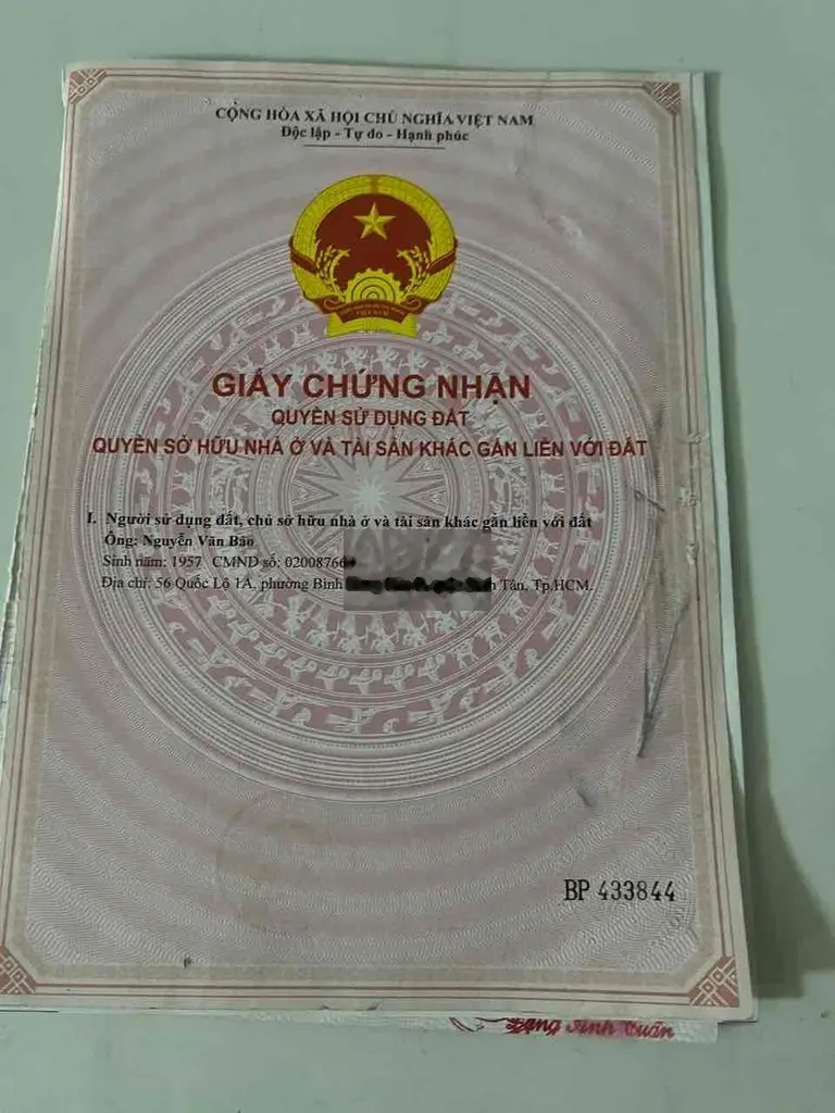 CHÍNH CHỦ BÁN 500m ĐẤT MẶT TIỀN PHẠM VĂN SÁNG HÓC MÔN GIÁ 9ty