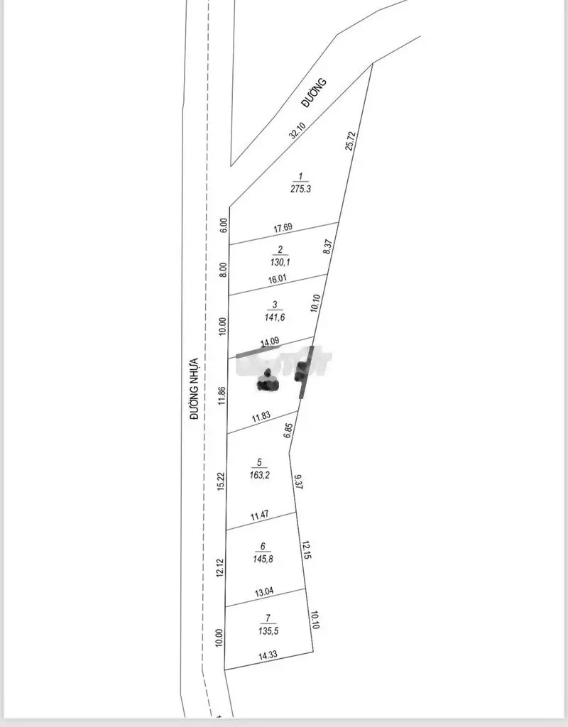 BÁN ĐẤT LONG TÂN - ĐƯỜNG NHỰA NGANG 10M GIÁ CHỈ 5XXTR