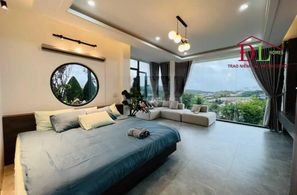 Biệt thự sân vườn 2.153m2 - view săn mây cực đắt giá - đầy đủ nội thất sang trọng