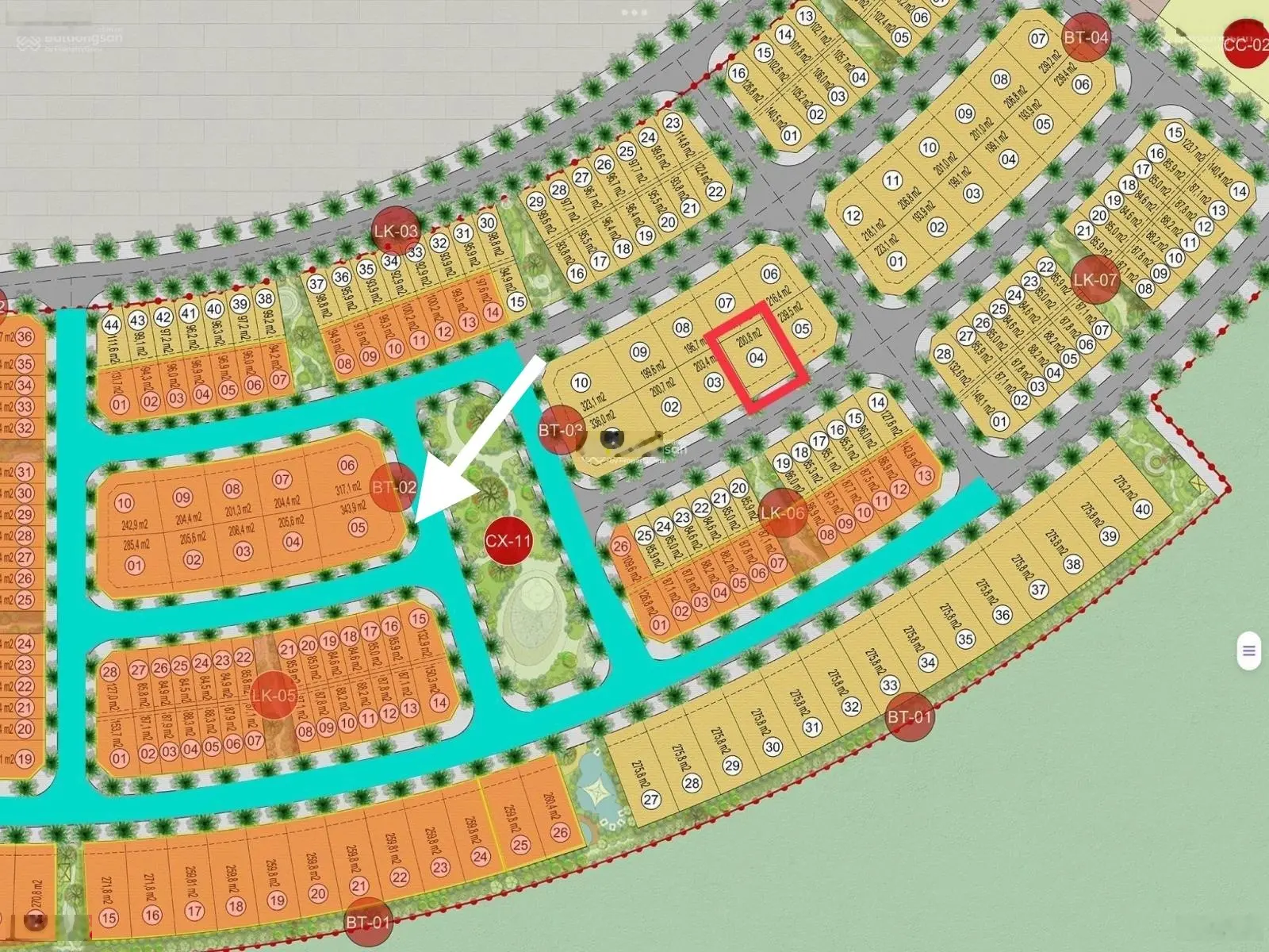 Bán 2 biệt thự và 1 liền kề dự án Riverview Lương Sơn, Thị trấn Lương Sơn.